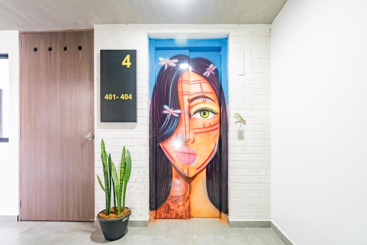 Aparthotel Loft 32 Medellin Living Exterior foto
